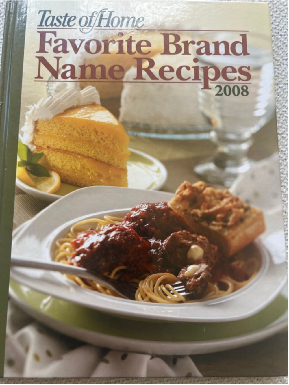 Taste of Home Favorite Brand Name Recipes 2008 Cookbook
